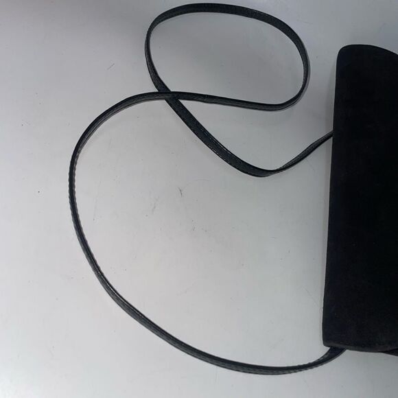 Vintage Rodo Italy Black Suede Purse - Picture 6 of 7